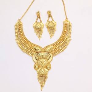 Chapado en oro, collares de microformación, joyería de moda, regalo de joyería de formación para mujer Cobre y Latón chapado en oro laminado - Product Image 1