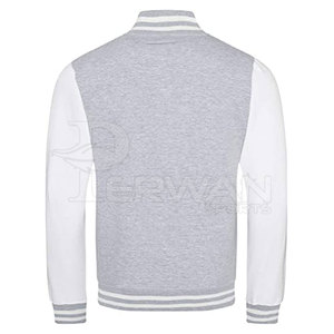 Vestes pour hommes Nouvelle arrivée Respirant Coton Polyester Letterman Style Hiver Col Montant Street Style en vente - Product Image 2