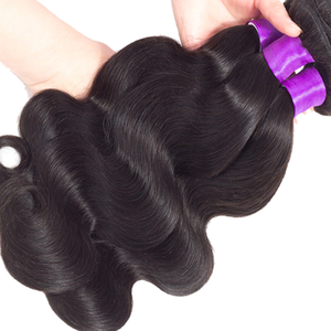 Peluca de cabello humano vietnamita para mujeres negras, mechones ondulados con cierre frontal de encaje hd, 100% - Product Image 5