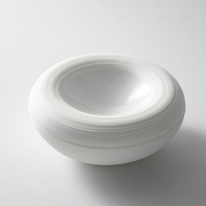 Vente en gros d'assiette de restaurant en céramique blanche <span class=keywords><strong>shabby</strong></span> <span class=keywords><strong>chic</strong></span> de 250ml pour hôtel, bols antipasto pour soupe et dessert, assiette en porcelaine pour spectacle de service - Product Image 4