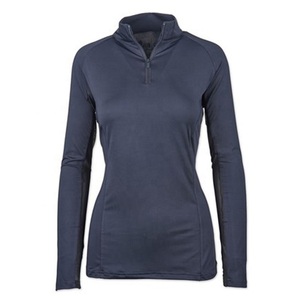 Camisas para montar a caballo con patrón de cremallera y manga larga de colores sólidos, camisas de jinete equino de tallas grandes, conjuntos ecuestres, accesorios - Product Image 6