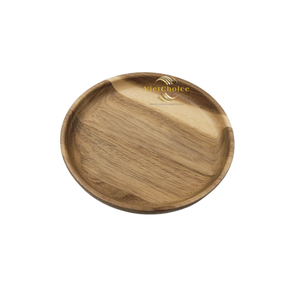 Assiette en bois durable, solution de restauration sans plastique pour un style de vie éco-responsable - Product Image 3