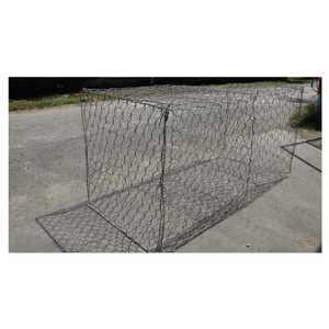 ตะกร้าเกเบียนชุบสังกะสีเคลือบพีวีซีของโรงงานฮาร์ดแวร์มาเลเซียทรงหกเหลี่ยมสำหรับป้องกันการพังทลายของกำแพง - Product Image 4