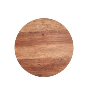 Modern Black Metal Wood Top <b>Side</b> <b>Table</b> Geometric Wire Base Compact Design Stylish Accent for Living Room <b>Bedroom</b> Decor - Product Image 4