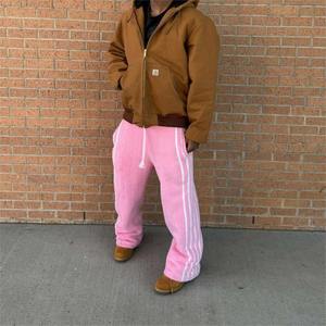 Pantalones Deportivos de Mohair Extra Grandes Personalizados para Hombre, Pantalones de Mohair Gruesos Personalizados, Pantalones Deportivos de Lana, Pantalones Afelpados para Hombre - Product Image 4