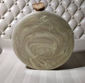 Elegant <b>Ladies</b> Clutch <b>Wallet</b> High Demand Luxury <b>Purse</b> with Long Pearl Decoration Bamboo and Resin with PU Lining - Product Image 2