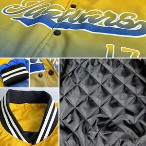Veste coupe-vent imperméable Letterman pour hommes Blouson bombardier de baseball universitaire personnalisé pour femmes uniforme d'équipe brodé grande taille - Product Image 6