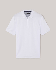 Personnalisable de qualité supérieure pour hommes pour Polo 100% coton coupe ajustée tissu respirant doux confortable fermeture éclair patte solide - Product Image 3