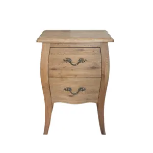 Mesita de noche de madera de estilo antiguo de Venta caliente o mesitas de noche para muebles de dormitorio precio al por mayor - Product Image 1