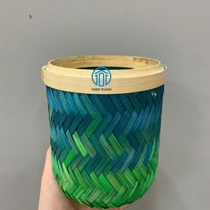 Arabian High Quality Bamboo Tray Ramadan Woven Rattan Baskets Decorative Made in Vietnam - Product Image 2