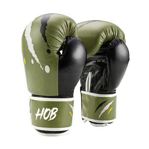 Gants de boxe sur mesure, taille et logo personnalisés, gants de boxe professionnels en cuir PU fabriqués sur mesure - Product Image 3