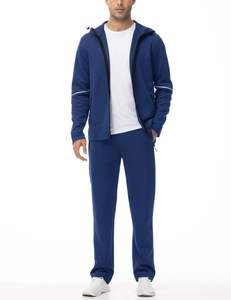 Ensemble Deux Pièces Survêtement Sport Sweat Jogger Hoodie Ensemble 2 Pièces Running Men Jogging Suit Plain Tracksuit - Product Image 5