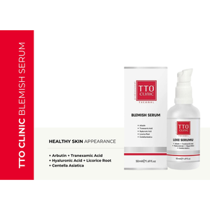 Suero Facial para Imperfecciones TTO Clinic 50ml, Arbutina, Ácido Hialurónico, Ácido Tranexámico, Extracto de Regaliz, Aceite de Árbol de Té, Aclarante, Vegano - Product Image 2