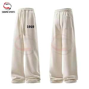 Pantalons en molleton avec logo personnalisé, vente en gros, pantalons d'hiver, molleton en polyester doux lavé, pantalons décontractés d'hiver, pantalons en molleton pour hommes - Product Image 6