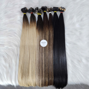 Cinta en extensiones de cabello Extensiones de cabello crudo vietnamita de calidad superior Todos los colores 100% Cabello humano para mujeres Longitud 8 -32 pulgadas - Product Image 1