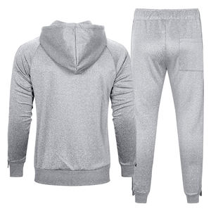 Chándal de entrenamiento de invierno personalizado para hombre, último diseño, estilo informal, chaqueta con cuello levantado, conjunto de pantalón, Color en contraste, talla XL - Product Image 4
