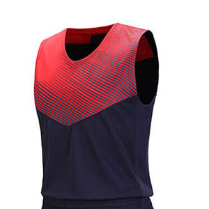 ชุดกีฬาบาสเก็ตบอลแขนกุดขนาดใหญ่พิเศษแห้งเร็วชุดกีฬาบาสเก็ตบอลฤดูร้อนผลิตตามสั่ง - Product Image 3