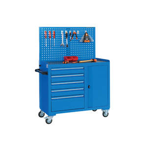 MIYAGO Fer classique à usage intensif 1000x500x1500mm Unité de rangement polyvalente Armoires à outils Organisateur avec système de verrouillage à clé - Product Image 1