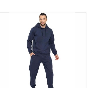 Vente en gros personnalisée pull-over survêtement mélangé tech polaire pour hommes produit de survêtement ajusté en vente - Product Image 4
