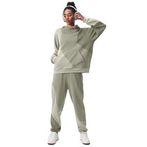 <b>Women</b> Heavy <b>Fleece</b> Sweatpants Thick Warm Joggers High Waist Winter Lounge Pants OEM Custom Logo Fashion Casual <b>Trousers</b> - Product Image 4