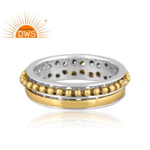 Anillo de Plata de Ley Fina con Diseño Elegante Hecho a Mano, Joyería de Plata para Mujer, Regalo para Ella - Product Image 3