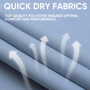 Logotipo personalizado liso teñido sólido 100 poliéster de secado rápido Slim Fit que absorbe la humedad cuello de manga corta Polo de golf camiseta para hombres - Product Image 4