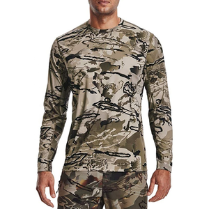 Custom <b>Camouflage</b> Men's Shirts Manufacturer Breathable Quick Dry Lightweight Polyester/Cotton Fabric Windproof Full Sublimation - Product Image 6