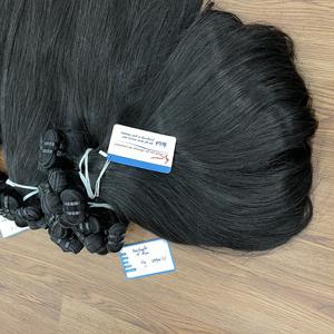 Meilleure vente extensions de cheveux brutes vietnamiennes naturelles droites faisceaux de cheveux humains cuticules cheveux alignés - Product Image 6