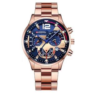 Montre automatique de luxe pour homme avec boîtier en acier inoxydable et lunette en céramique noire, dotée d'un verre saphir et d'une précision accrue - Product Image 2