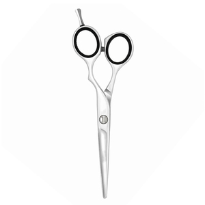 Ciseaux de salon de beauté finition miroir lame droite tranchante ciseaux de coupe de cheveux de barbier en acier inoxydable - Product Image 6