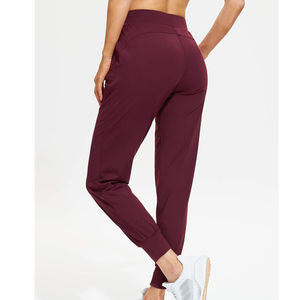 Pantalones Deportivos de Invierno para Mujer, de Algodón/Poliéster, Frente Plano, Alta Calidad, Servicio OEM, Nueva Llegada - Product Image 5