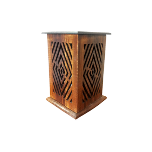 Lámpara de mesa de madera hecha a mano tradicional en tamaño personalizado, hermosa lámpara de mesa artesanal, lámpara de mesa artesanal - Product Image 6