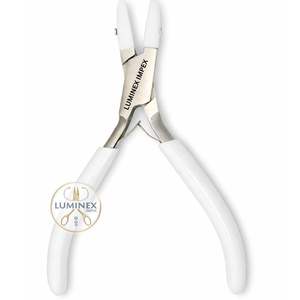 Alicates de Punta Plana con Doble Mordaza de Nailon |   Alicates de Punta Plana de Acero al Carbono con Acabado Dorado de Acero Inoxidable |   Herramientas para Hacer Joyas - Product Image 4