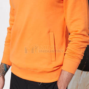 Classic Mens Sweatshirt <b>Warm</b> <b>Fleece</b> Interior High Quality Material Great for Seasonal Layering Outdoor - Product Image 5