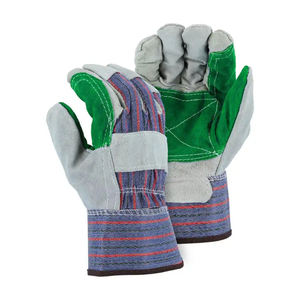 Venta al por mayor Guantes de Seguridad de Invierno Guantes de Cuero Transpirable con Puños Sueltos Guante de Trabajo de Soldadura Industrial - Product Image 3