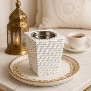 Soporte de incienso Oud árabe de lujo, quemador de resina Bakhoor para fragancia del hogar, Ramadán de decoración de diseño, difusor de aromaterapia epoxi - Product Image 4