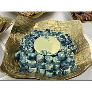 Forme et taille personnalisées plats de service au chocolat bol à chocolat en métal de qualité supérieure pour les plats de service au chocolat de mariage - Product Image 5