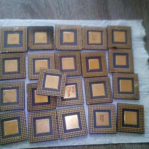 มีสินค้าพร้อมส่ง ราคาโรงงาน รับผลิตตามแบรนด์ รุ่น 3 ซีพียู โปรเซสเซอร์เศษซากทองคำ  ซีพียูเซรามิกเศษซาก ผลิตในเยอรมนี - Product Image 1