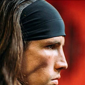 Men's Non-Slip 100% Cotton Heavyweight Dry Wicking Workout Sweatband <b>Headband</b> for Yoga Tennis Badminton Gym <b>Headbands</b> - Product Image 4