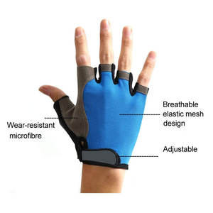 Gants d'entraînement à dragonne réglable pour l'haltérophilie Gants de fitness respirants pour l'entraînement de gymnastique - Product Image 3