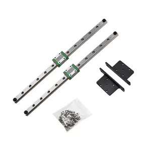 Creativity Ender 3/Ender 3 V2/Ender 3 Pro Y-Axis Linear Guideway Upgrade Kit MGN12H 300MM Dual Linear Guideway