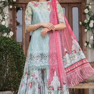 ชุดเดรสปักลาย 3 ชิ้น ดีไซน์ทันสมัย ใส่สบาย สำหรับผู้หญิง สไตล์อินเดีย ปากีสถาน ขายดี ปี 2026 - Product Image 1