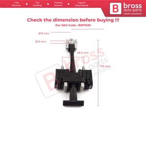 BDP1239 Rear Door <b>Hinge</b> Stop Check <b>Strap</b> Limiter for Zafira B 2005-2014 13214193 - Product Image 5