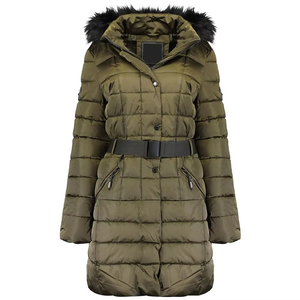Parka para Mujer Diseñada para Comodidad Diaria y Estilo Cálido, Parka para Mujer Hecha para Protección Contra el Viento y Forro Suave - Product Image 1