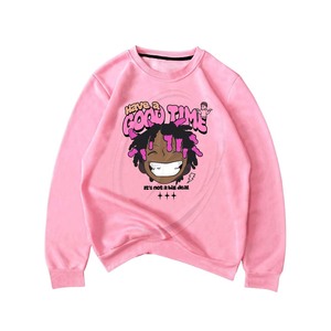 Sweat-shirt thermique surdimensionné à manches longues et à col rond respirant pour homme - Product Image 5