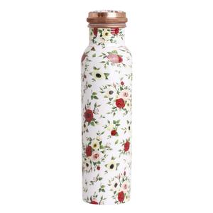 Botella de agua de cobre con logotipo personalizado, diseño único, de cobre puro martillado, a precio competitivo - Product Image 6