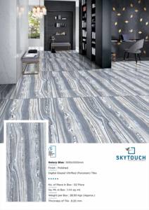 Azulejos de mármol gris pulido de cuerpo entero antideslizante 60x120 de diseño indio para pared de suelo de baño clásico para ladrillo refractario de Área Corporativa - Product Image 4