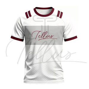 Camiseta de Fútbol 2026 Más Vendida, 100% Poliéster, Antibacteriana, Elástica, con Diseño de Logotipo Personalizado, Venta OEM - Product Image 6