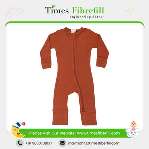 Conjunto de ropa de bebé de algodón orgánico de diseño personalizado cremalleras de manga larga para niñas a un precio razonable con patrón impreso - Product Image 2