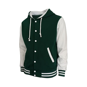 2025 unisexe Hip Hop Varsity veste bouffant imperméable avec lettres de fourrure brodées coupe ample pour hommes et femmes - Product Image 2